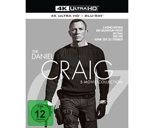 James Bond - The Daniel Craig 5-Movie-Collection (4K Ultra HD) (5 BR4K) (+ 5 Blu-ray2D)
