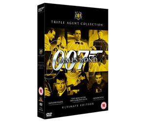 James Bond UltGolden Triple Pack DVD [Edizione: Regno Unito]