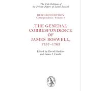 James Boswell The General Correspondence of James Boswell, 17 (Copertina rigida)