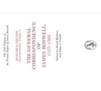 James Boswell The General Correspondence of James Boswell, 17 (Copertina rigida)