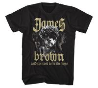 James Brown - Cost To Be The Boss - American Classici - Solido Nero Adulto Corto