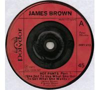 JAMES BROWN - hot pants 45 rpm single