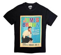 James Brown Mr Dynamite Maglietta Ufficiale da Uomo