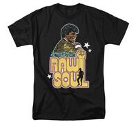 James Brown - Raw Soul - T-Shirt A Maniche Corte Unisex - Grigio