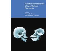 James D. Benson Functional Dimensions of Ape-Human Discourse (Copertina rigida)