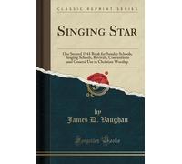 James D. Vaughan Singing Star (Tascabile)