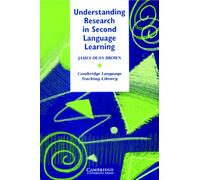 James Dean Brown Understanding Research in Second Language Learning (Tascabile)