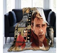James Dean - Coperta leggera e di lusso, in microfibra, super morbida, per tutte le stagioni, 200 x 150 cm