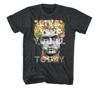 James Dean Flower Crown T-Shirt Maniche Corte Heather Adulto Nera S-6XL