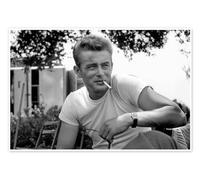 James Dean, Gioventù bruciata, 1955 Poster 30 x 20 cm Nero e Bianco Quadri Decorazione per pareti