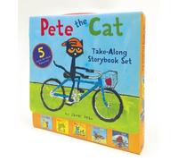James Dean Kimberly Dean Pete the Cat Take-Along Storybook Set (Tascabile)