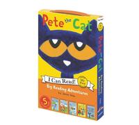 James Dean Pete the Cat: Big Reading Adventures Box Set: 5 Fa (Copertina rigida)