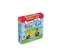 James Dean – Pete the Cat Phonics Box – 12 mini-libri fonetici: vocali brevi e lunghe – Tascabile