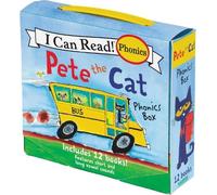 James Dean – Pete the Cat Phonics Box – 12 mini-libri fonetici: vocali brevi e lunghe – Tascabile