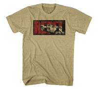 James Dean Rebel T-Shirt Manica Corta Heather Khaki Girocollo Preshrunk