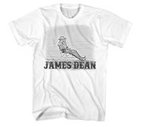 James Dean - Sedia Fence - Maniche Corte - Adulto - T-Shirt