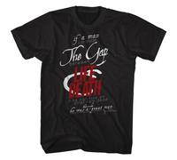 James Dean - Vita E Morte - Classici Americani - Nero Solido Manica Corta Adulto