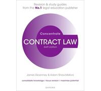 Contract Law Concentrate: Law Revision and Study Guide
