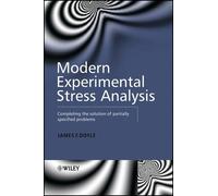 James F. Doyle Modern Experimental Stress Analysis (Copertina rigida)