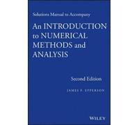 James F. Eppers An Introduction to Numerical Methods and Analysis, S (Tascabile)