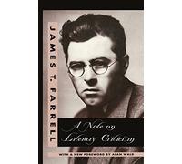James Farrell A Note on Literary Criticism (Tascabile)