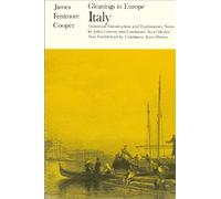 James Fenimore Cooper Gleanings in Europe (Tascabile)