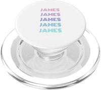 James Funny Retro Nome Grafico Stile Classico PopSockets PopGrip per MagSafe
