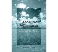 James G. Kelly Becoming Ecological (Copertina rigida)