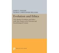 James G. Paradis George Christopher Williams Evolution and Ethics (Tascabile)