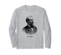 James Garfield 20° Presidente USA Maglia a Manica