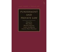 James Goudkamp Punishment and Private Law (Copertina rigida)