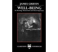 James Griffin Well-Being (Tascabile) Clarendon Paperbacks