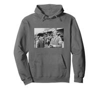 James Hunt Jackie Stewart a Brands Hatch Motor Racing 1976 Felpa con Cappuccio