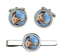James J.Corbett, Boxer Gemelli E Fermacravatta Set