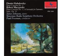 James Johnson Kabalevsky: Piano Concerto No. 3 / Muczynski: Piano Concerto (CD)