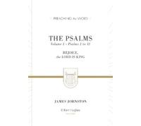 James Johnston The Psalms (Copertina rigida) Preaching the Word