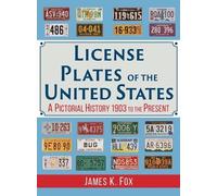 James K Fox License Plates of the United States (Copertina rigida)