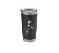 James K Polk Chitarra Bicchiere termico in acciaio inox doppia parete