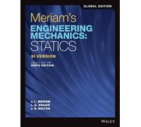 James L. Meriam L. G. Kraige J. N. Bolt Meriam's Engineering Mechani (Tascabile)