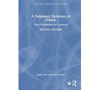 James Law Yvon Le Bras A Frequency Dictionary of French (Copertina rigida)