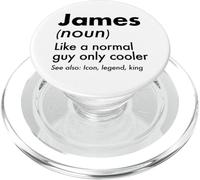 James Like A Normal Guy Only Cooler Legend King Nome PopSockets PopGrip per MagSafe