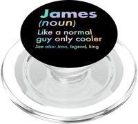 James Like A Normal Guy Only Cooler Legend King Nome PopSockets PopGrip per MagSafe