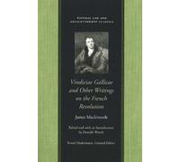 James Mackintosh Vindiciae Gallicae (Tascabile)