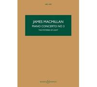 James MacMillan Piano Concerto No.3 - 'The Mysteries of Light' (Tascabile)