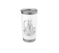 James Madison - Barbecue alla griglia Bicchiere termico in acciaio inox doppia parete