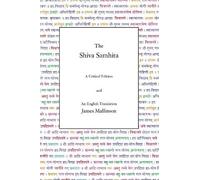 James Mallinson The Shiva Samhita (Copertina rigida)