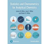 James Miller Jane C Statistics and Chemometrics for Analytical Che (Tascabile)