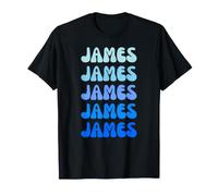 James Name Minimalist Design Maglietta
