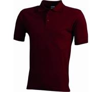 James & Nicholson Polo Classic, Polo Uomo, Rosso (Wine), L