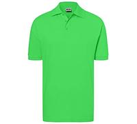 James & Nicholson Polo Classic, Polo Uomo, Verde (Lime-Green), XXL